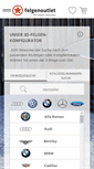 Mobile Screenshot of felgenoutlet.de